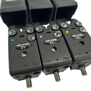 3x Delkim EV Plus Alarms - Green Purple Yellow - B4 - PRE LOVED - Image 3