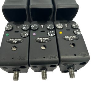 3x Delkim EV Plus Alarms - Green Purple Yellow - B4 - PRE LOVED - Image 4
