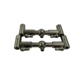 2x Jag 316 Stainless 2 Rod Adjustable Buzzbars - 4.5/5'' - F19 - PRE LOVED