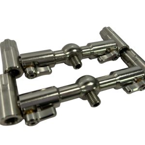 2x Jag 316 Stainless 2 Rod Adjustable Buzzbars - 4.5/5'' - F19 - PRE LOVED - Image 3