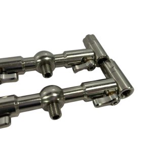 2x Jag 316 Stainless 2 Rod Adjustable Buzzbars - 4.5/5'' - F19 - PRE LOVED - Image 4
