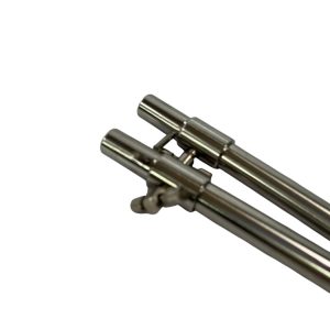 2x Stainless Bank Sticks - 8'' - F13 - PRE LOVED - Image 2