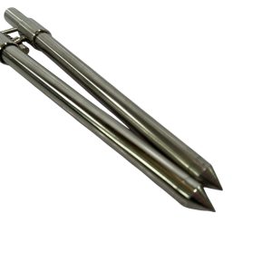 2x Stainless Bank Sticks - 8'' - F13 - PRE LOVED - Image 4
