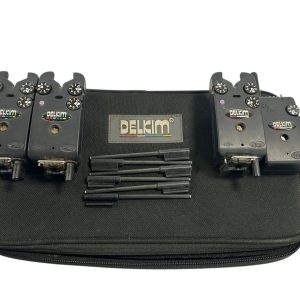 3x Delkim Txi Plus with Reciever, Snags and Case - Purple - U166 - PRE LOVED