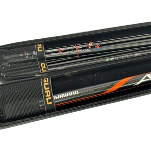 1x Shimano Aero Power Margin 8.5m - 3 shimano topkits, 3 Maver Totkits, Maver cupping Kit & Cups, Guru x safe
holdall - REDX161 - PRE LOVED - Image 2