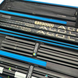 1x Drennan Acolyte Pro Carp 16 Mtr pole package - Includes 10 x Power Top Kits, Cupping Kit, spare sections 3,4 and 5 In Preston Hardcase And Kit Safe - GRE47 - PRE LOVED - Image 5