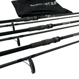 3x Trakker Propel 12ft 3lb in Sleeves - WHI72 - PRE LOVED - Image 3
