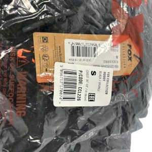 1x Fox Collection Hoody - Black/Orange - Small - U161 - PRE LOVED - Image 4