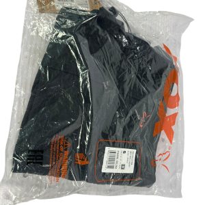 1x Fox Collection Soft Shell Jacket Black/Orange - S - S138 - PRE LOVED