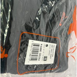 1x Fox Collection Soft Shell Jacket Black/Orange - S - S138 - PRE LOVED - Image 4
