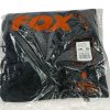 1x Fox Collection Soft Shell Jacket Black/Orange - 3XL - S153 - PRE LOVED