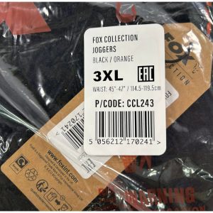 1x Fox Collection Joggers Black/Orange - 3XL - S123 - PRE LOVED - Image 4