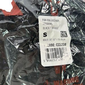 1x Fox Collection Joggers Black/Orange - Small - U162 - PRE LOVED - Image 4