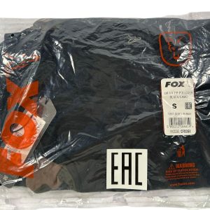 1x Fox LW 1/4 Zip Pullover Black Camo - Small - U174 - PRE LOVED - Image 2