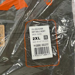 1x Fox Collection Soft Shell Jacket Green/Black - 2XL - S111 - PRE LOVED - Image 5