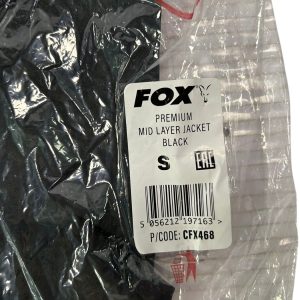 1x Fox Premium Mid Layer Jacket Black - Small - U175 - PRE LOVED - Image 5