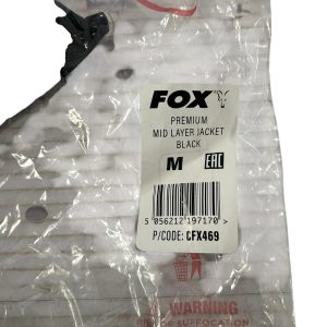 1x Fox Premium Mid Layer Jacket Black - Medium - A7 - PRE LOVED - Image 5