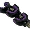 3x Jag Small Black Lockdowns with Purple Inserts - I2 - PRE LOVED