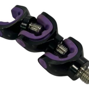 3x Jag Small Black Lockdowns with Purple Inserts - I2 - PRE LOVED