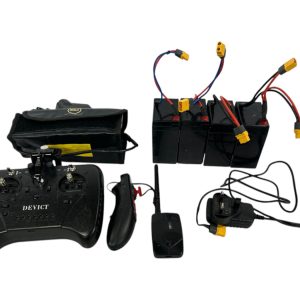 1x Lake Reaper Bait Boat with 4 Batteries, Bluetooth Extender - YEL135 - PRE LOVED - Image 4