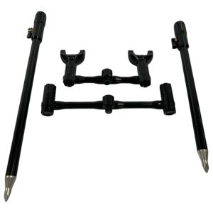 2x Sub X Jag 2 Rod Buzzbars 4/6'' with lockdwons and Sticks 9/11'' - B20 - PRE LOVED