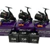 3x Daiwa Emcast Carp 5000C-QD with Spare Spools in Boxes - PRE LOVED