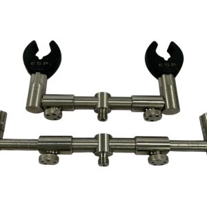 2x Jag Stainess 2 Rod Adjustable Buzzbars 5'' with ESP Butt Grips - F15 - PRE LOVED - Image 4
