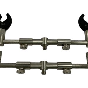2x Jag Stainess 2 Rod Adjustable Buzzbars 5'' with ESP Butt Grips - F15 - PRE LOVED - Image 5