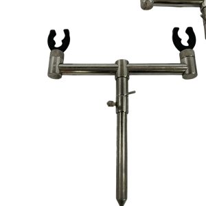 2x Unbranded Stainless 2 Rod Buzzbars 7''With Butt Rests and Sticks 6/12'' - E17 - PRE LOVED - Image 2