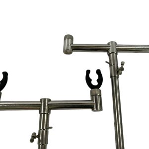 2x Unbranded Stainless 2 Rod Buzzbars 7''With Butt Rests and Sticks 6/12'' - E17 - PRE LOVED - Image 4