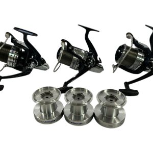3x Daiwa Windcast-S 5000 with Spare Spools - E23 - PRE LOVED