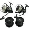 2x Shimano Ultegra XR 14000 XTD with 2 Spare Black Spools - U154 - PRE LOVED