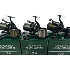 3x Daiwa 20 Crosscast 45 SCW 5000C QD in Boxes - PRE LOVED