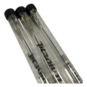 3x Solar Long Titanium Arms with Bobbins - Red Blue White - D5 - PRE LOVED - Image 3