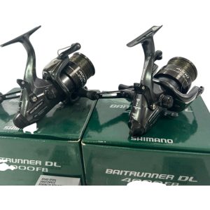 2x Shimano DL4000FB baitrunner with Spare Spools In Boxes - S114 - PRE LOVED - Image 5