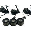 3x Shimano Ultegra 14000 XTD with Spare Spools - G5 - PRE LOVED