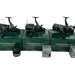 3x Shimano DL 10000 RB with Spare Spools In Boxes - PRE LOVED