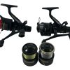 2x Shimano aero GT5010 bait runners With spare Spools  - I21 - PRE LOVED