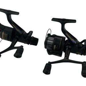 Alternative view of 2x Shimano aero GT5010 bait runners With spare Spools  - I21 - PRE LOVED