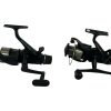 2x Shimano Aero 5000RE Baitrunners - ONE DOUBLE ONE SINGLE HANDLE - F3 - PRE LOVED