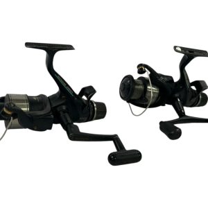 Alternative view of 2x Shimano Aero 5000RE Baitrunners - ONE DOUBLE ONE SINGLE HANDLE - F3 - PRE LOVED