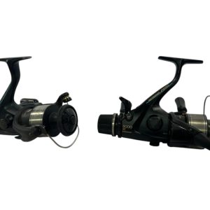 2x Shimano Aero 5000RE Baitrunners - ONE DOUBLE ONE SINGLE HANDLE - F3 - PRE LOVED - Image 5