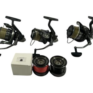 3x Daiwa Emcast 25a with Spare Spools - S146 - PRE LOVED