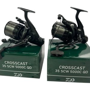 2x Daiwa Crosscast 20 35 SCW 5000C QD in Boxes - PRE LOVED
