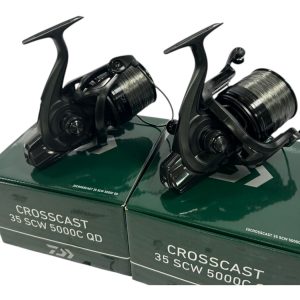 2x Daiwa Crosscast 20 35 SCW 5000C QD in Boxes - PRE LOVED - Image 5