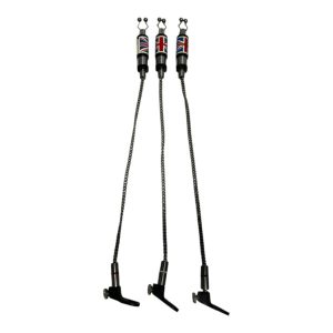 3x Solar Bobbins Union Jack Bobbins with Hockey Sticks and Chains - A17 - PRE LOVED - Image 4