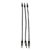 3x Solar Black Chains with Quick Adapters - A20 - PRE LOVED