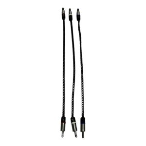 Alternative view of 3x Solar Black Chains with Quick Adapters - A20 - PRE LOVED