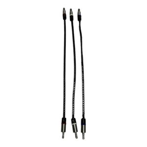 3x Solar Black Chains with Quick Adapters - A20 - PRE LOVED - Image 3