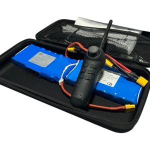 Alternative view of 1x New Direction NDS V2 Bait Boat with Auto Pilot and 3 Batteries In Solar Carryall - PRE LOVED